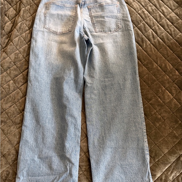 Madewell Light Blue Straight Leg Jeans - Picture 3 of 6